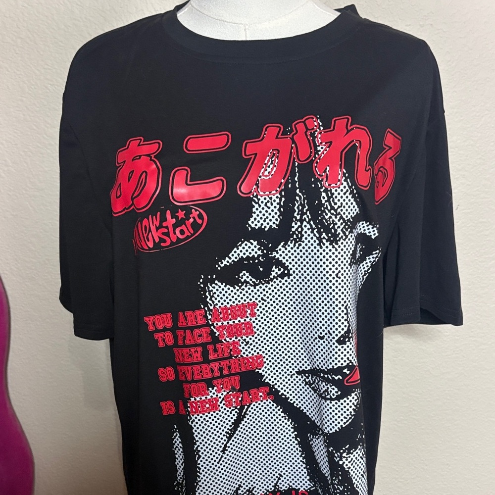 Black Graphic Tee